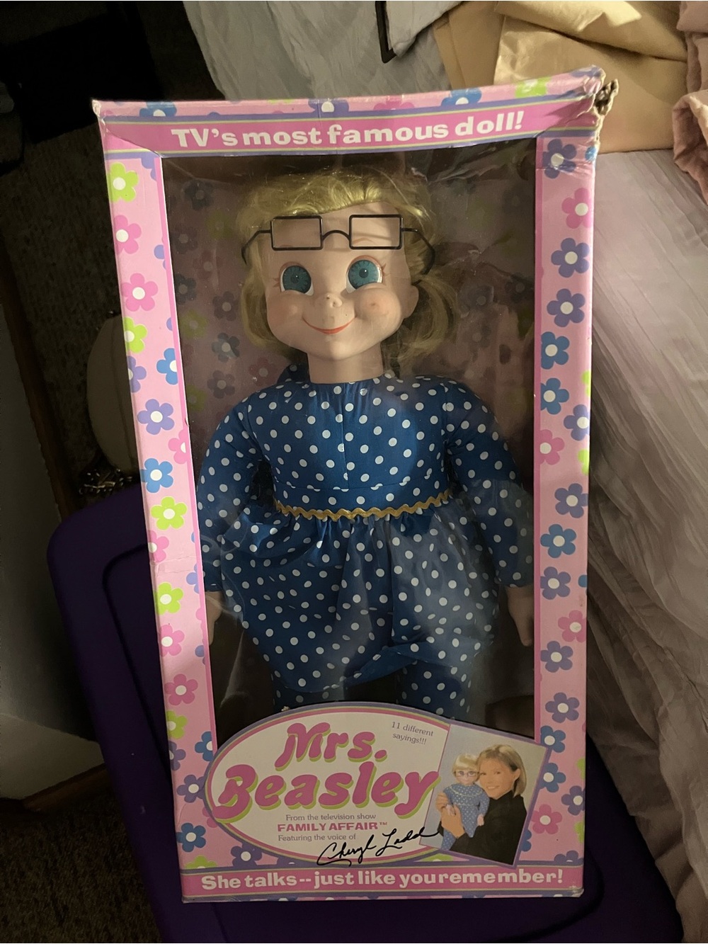 Blue Polka Dot Doll - TV Character Collectible